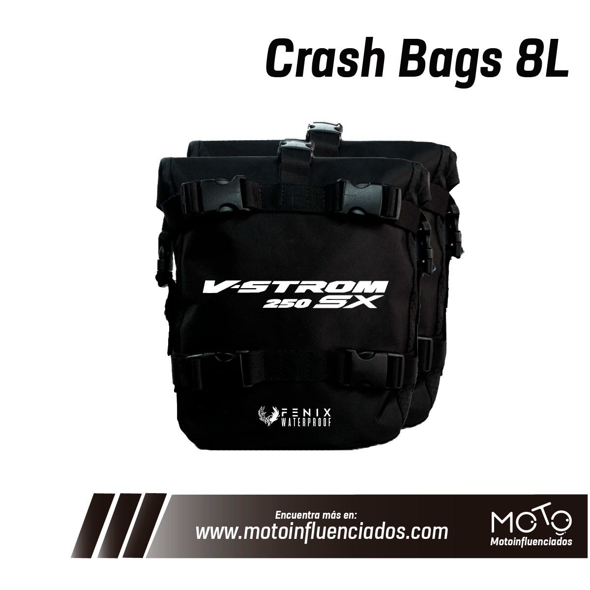 Front Bags Vstrom 250Sx 8L